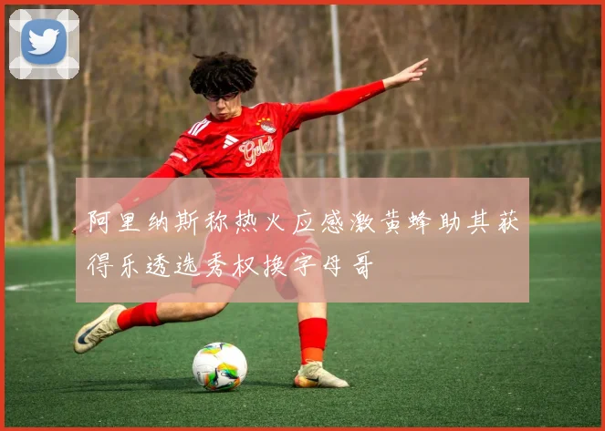 阿里纳斯称热火应感激黄蜂助其获得乐透选秀权换字母哥